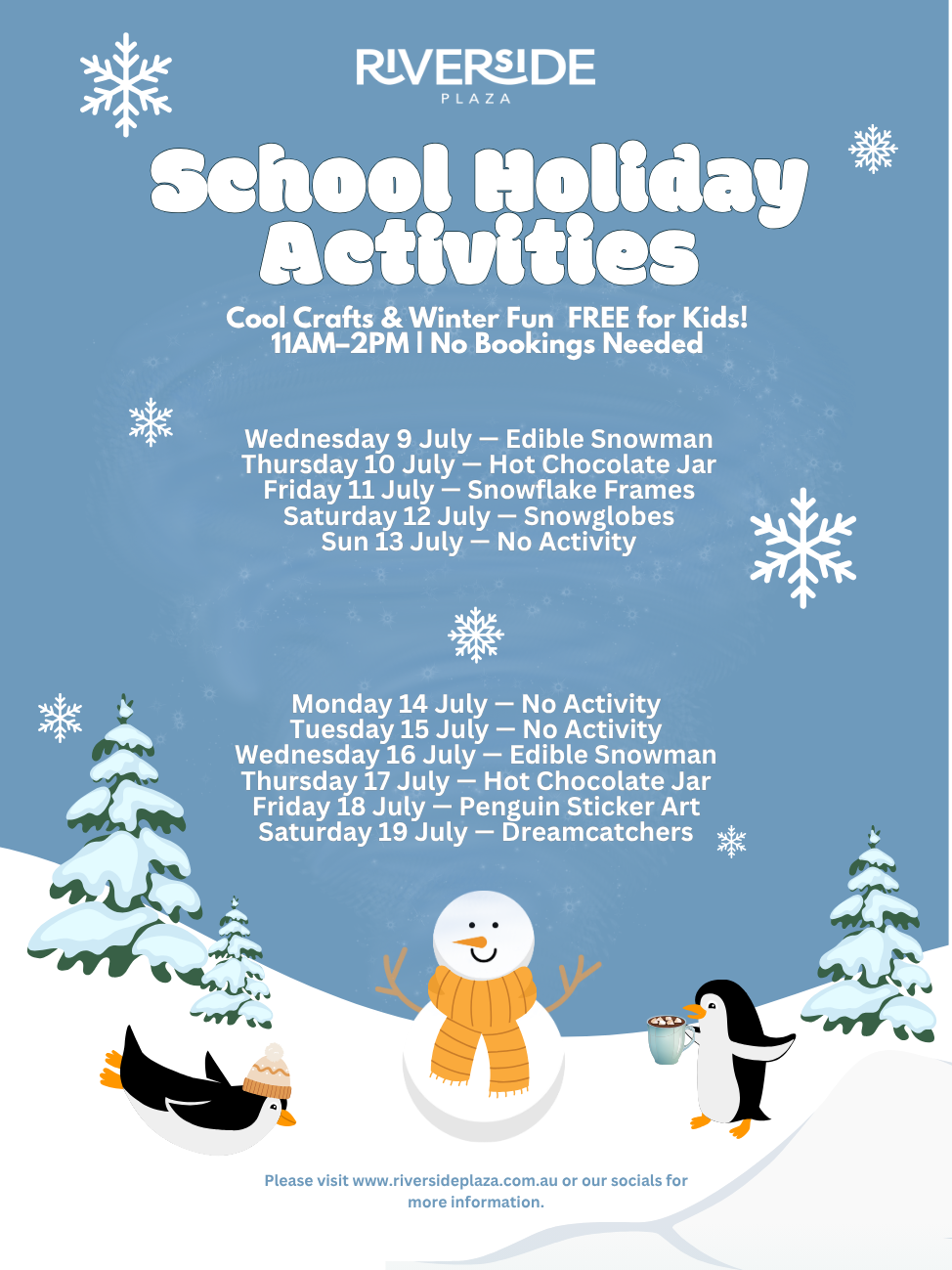 July School Holidays