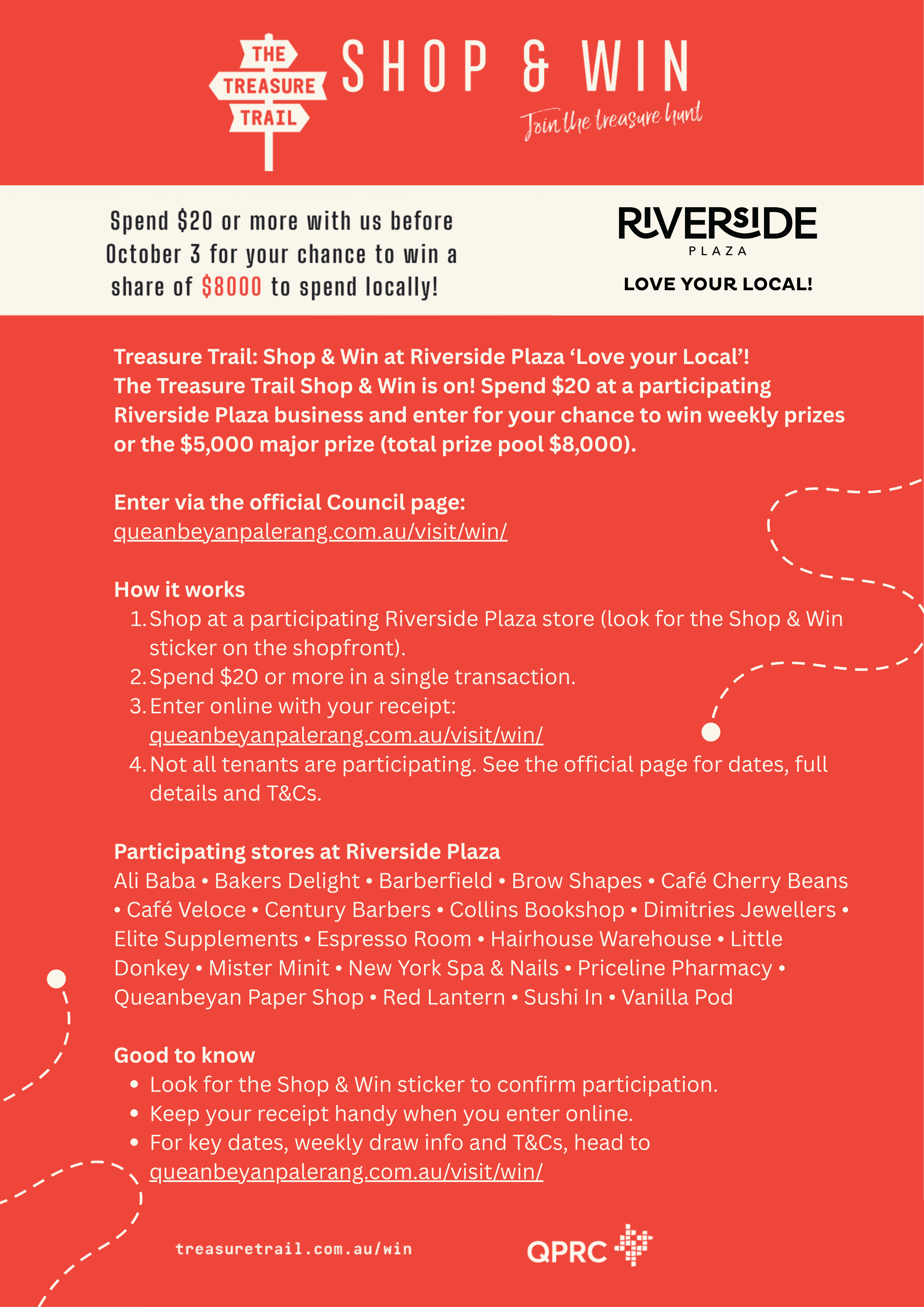 The Treasure Trail - Love your Local